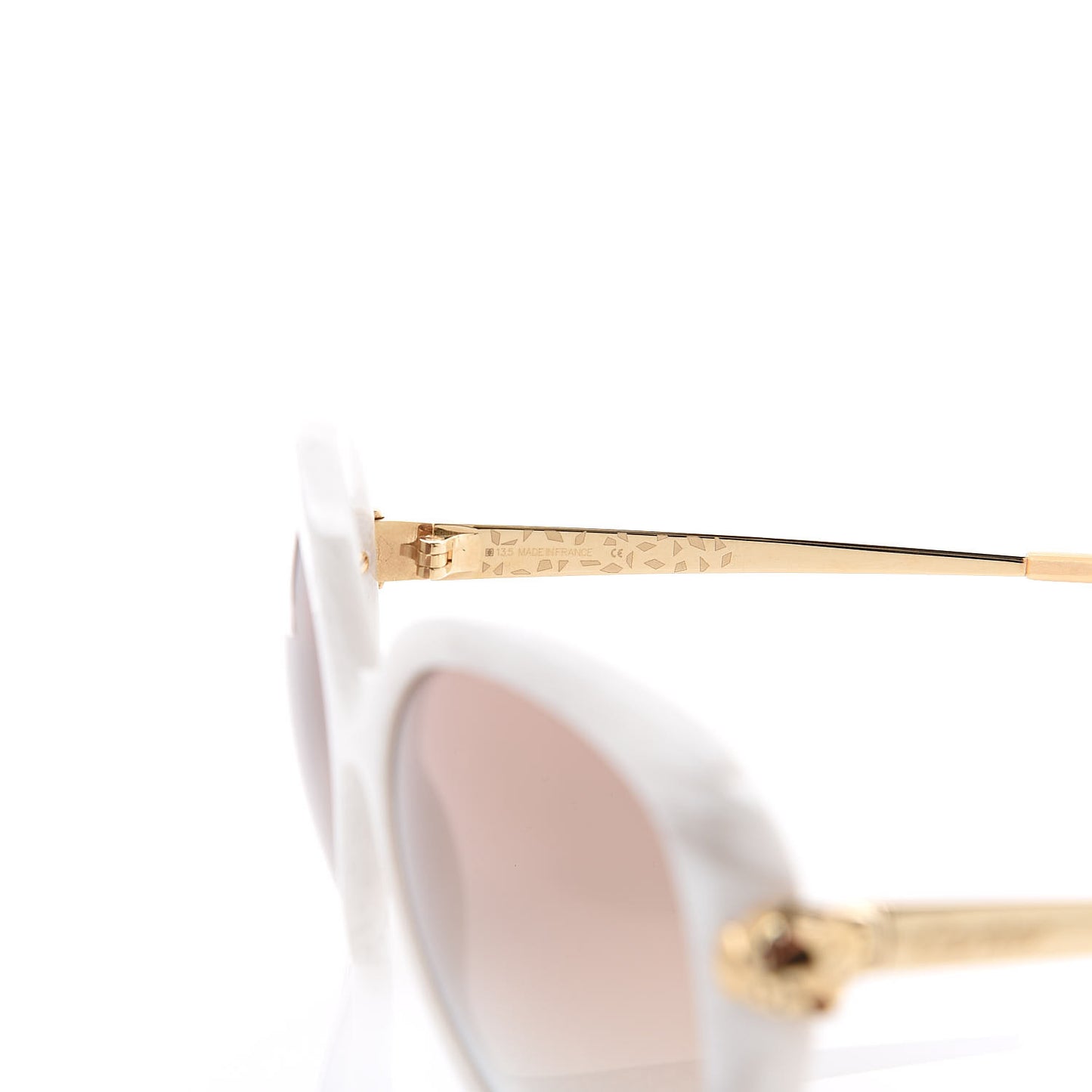 Panthere De Sunglasses Tortoise White