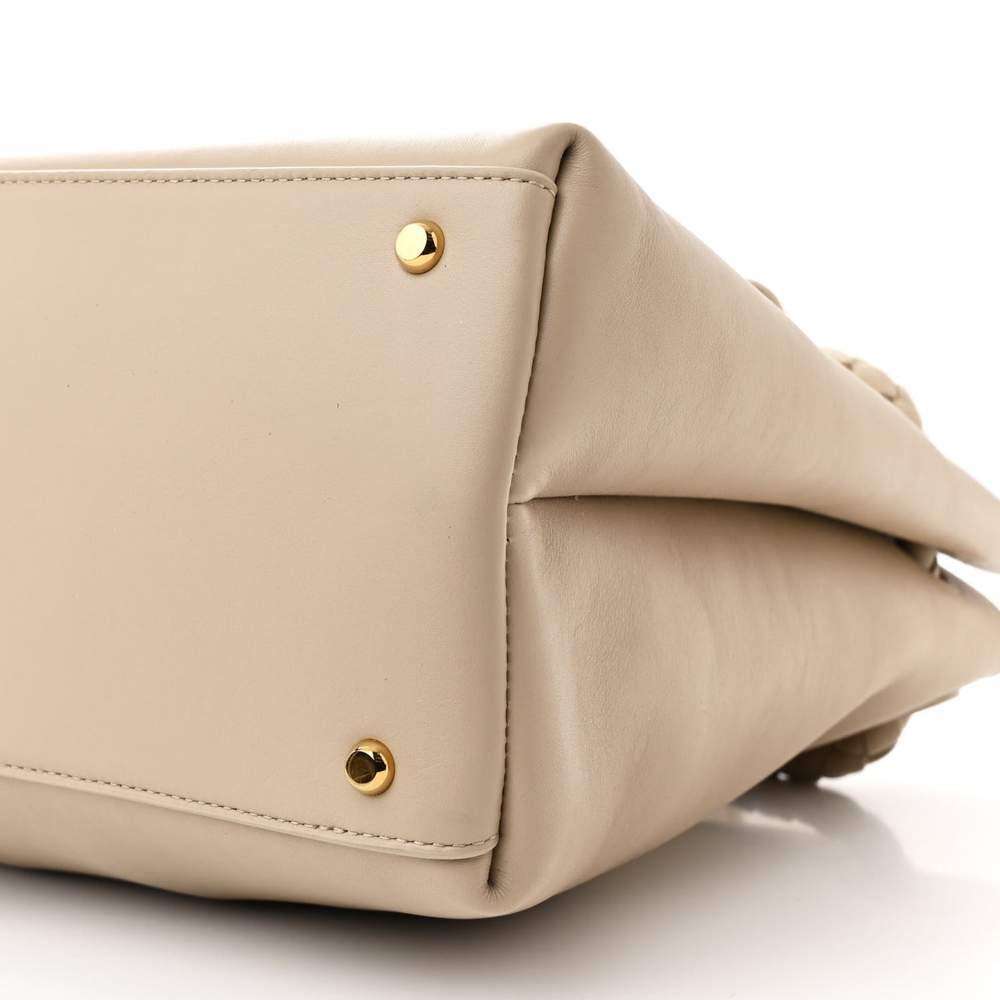 Silky Calfskin Medium Ciao Ciao Ecru