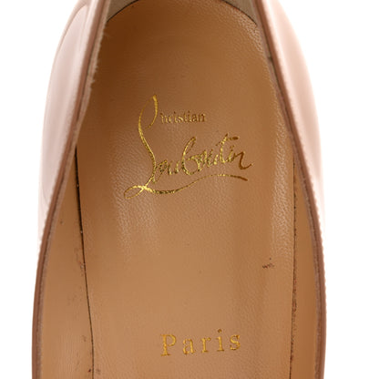 Christian Louboutin Patent So Kate 100 Pumps 38.5 Nude 6 of 8