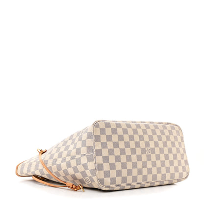 Louis Vuitton Damier Azur Neverfull MM 4 of 10