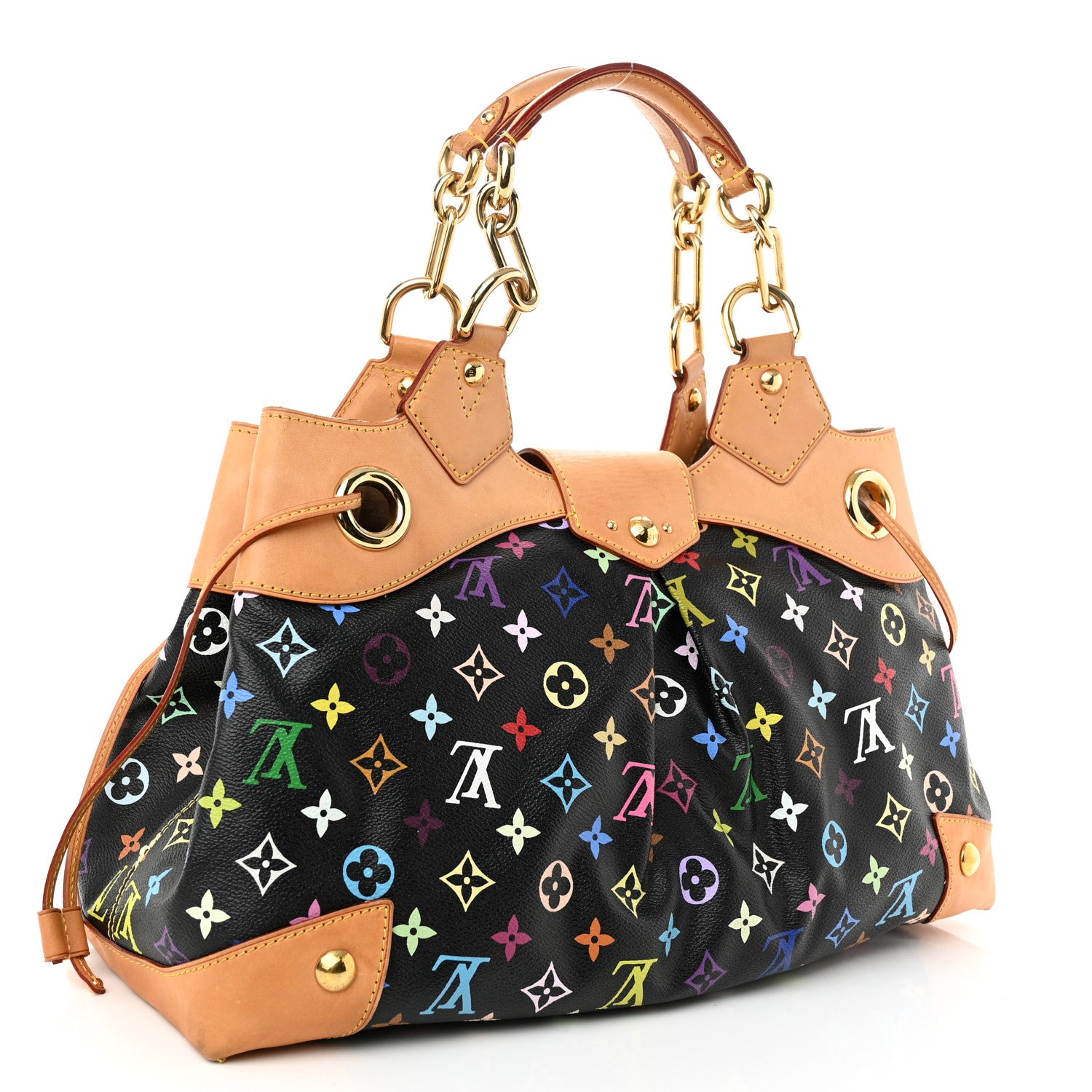 Louis Vuitton Monogram Multicolor Ursula Black 3 of 9