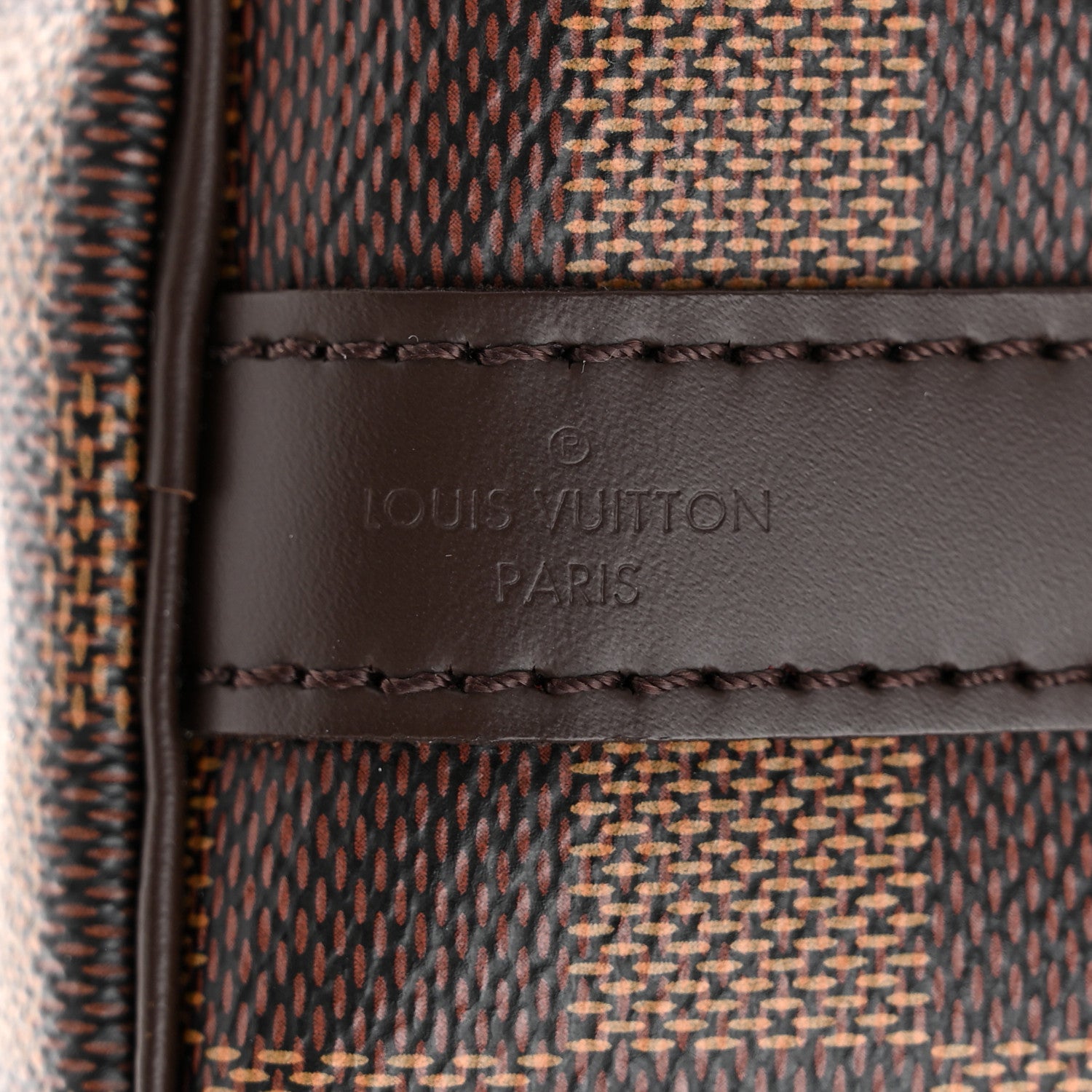 Louis Vuitton Damier Ebene Speedy Bandouliere 25 6 of 10