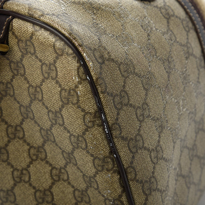 Gucci GG Plus Monogram Web Medium Joy Boston Dark Brown 11 of 11