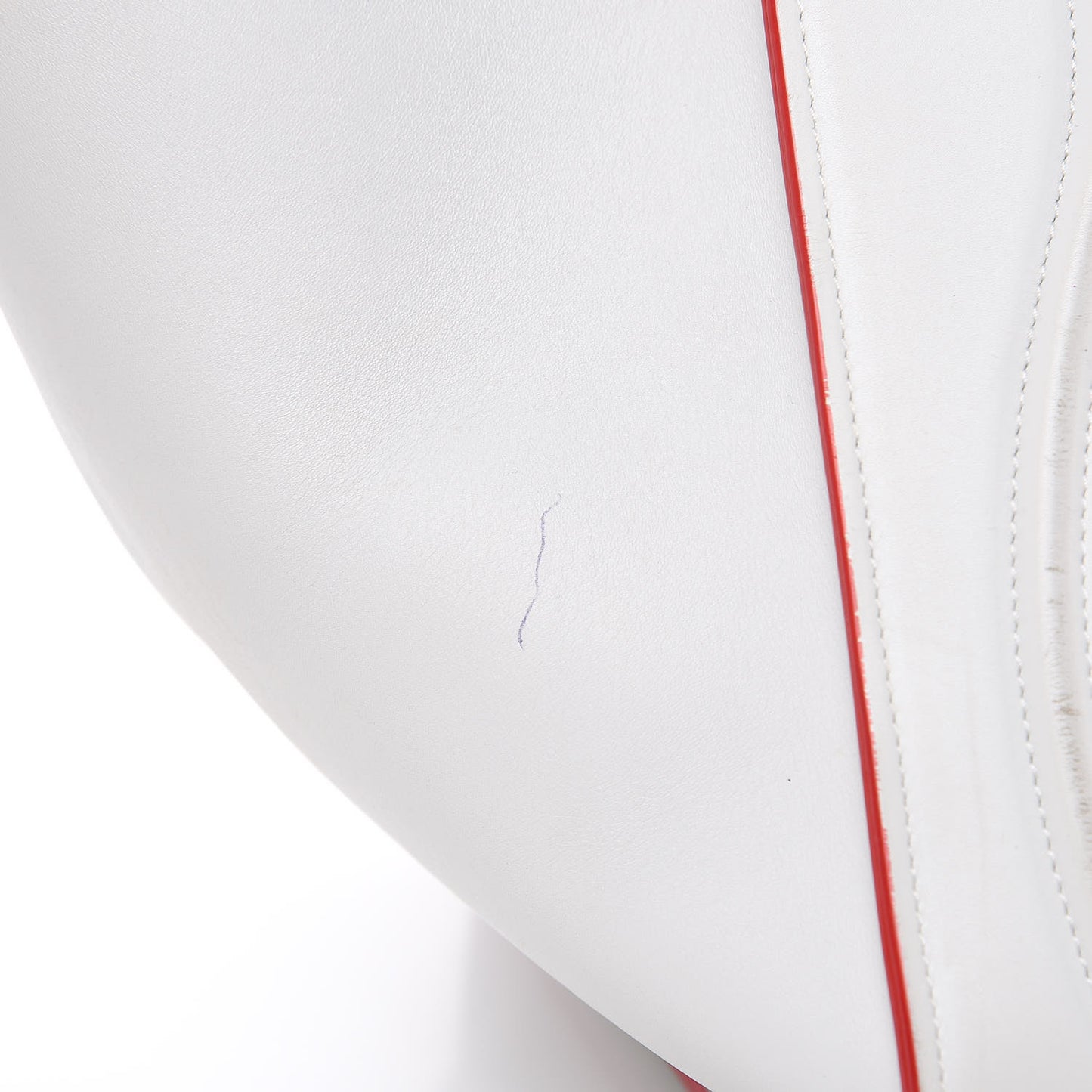 Smooth Calfskin Medium Phantom Luggage White