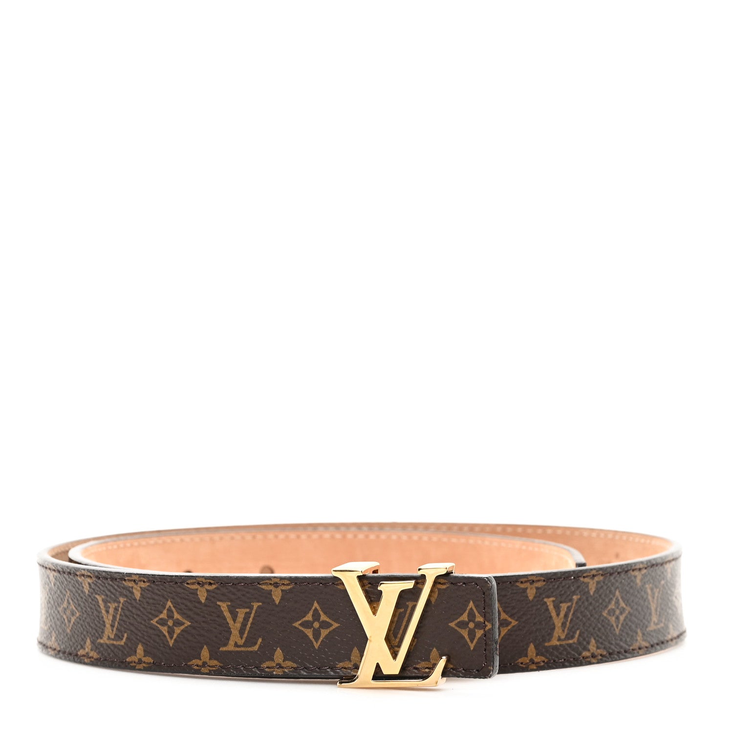 Louis Vuitton Mini Monogram 25mm LV Initiales Belt 85 34 75/30 1 of 4