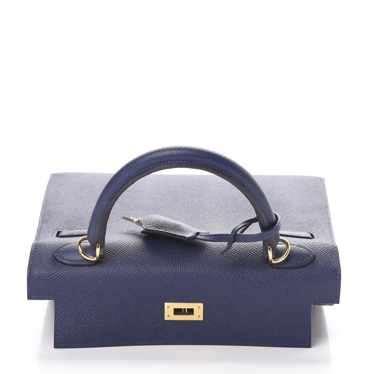 Epsom Kelly Sellier 25 Bleu Saphir