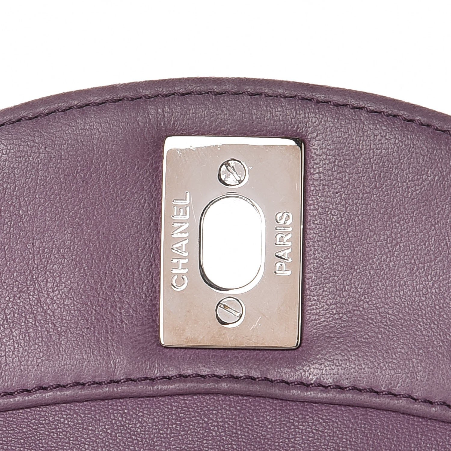 Chanel Lambskin Quilted Small Accordion Flap Light Purple 15 of 16