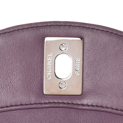 Chanel Lambskin Quilted Small Accordion Flap Light Purple 15 of 16