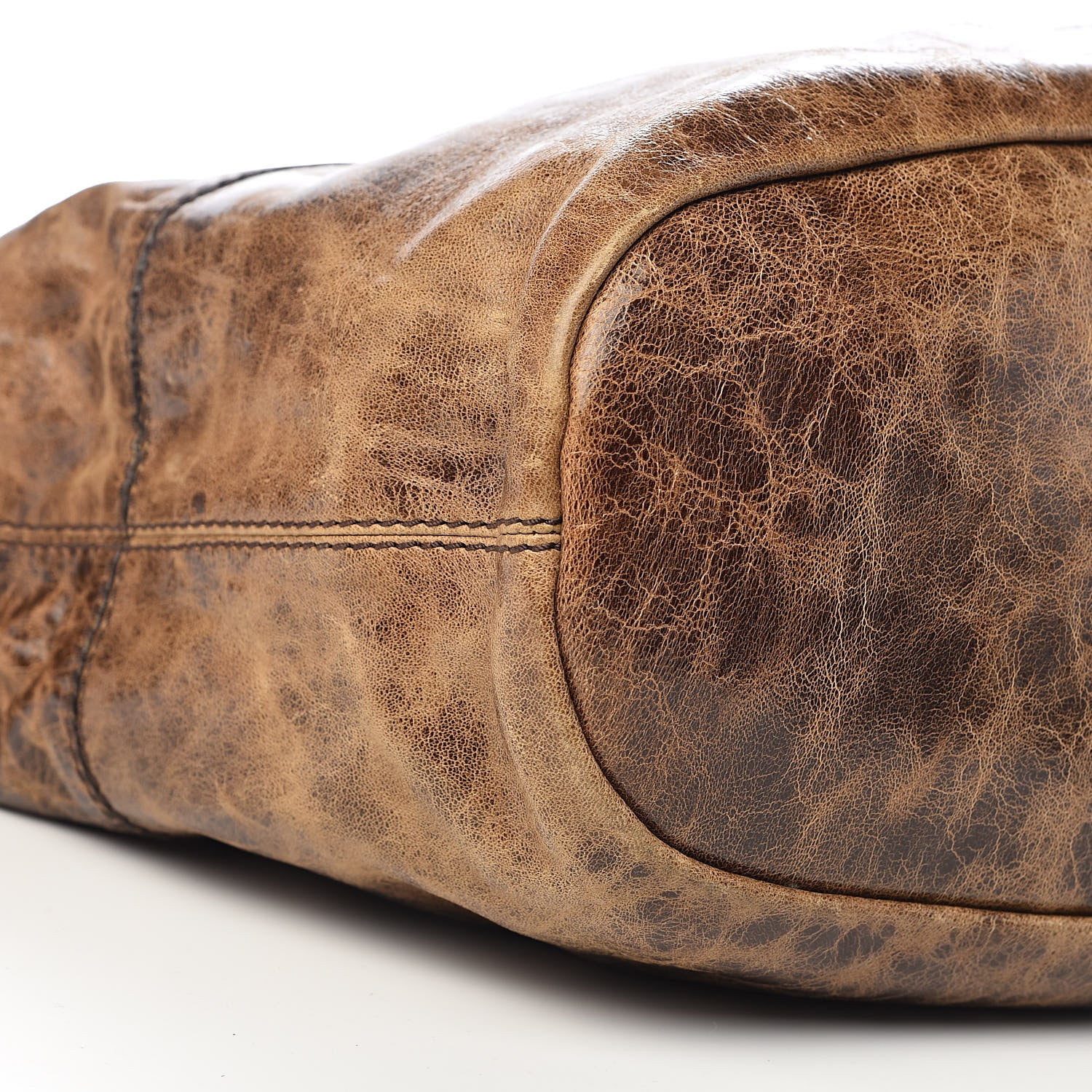 Givenchy Crackled Calfskin Medium Nightingale Light Brown 8 of 10