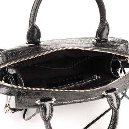 Balenciaga Agneau Giant Silver Hardware Mini Mute City Black 5 of 7