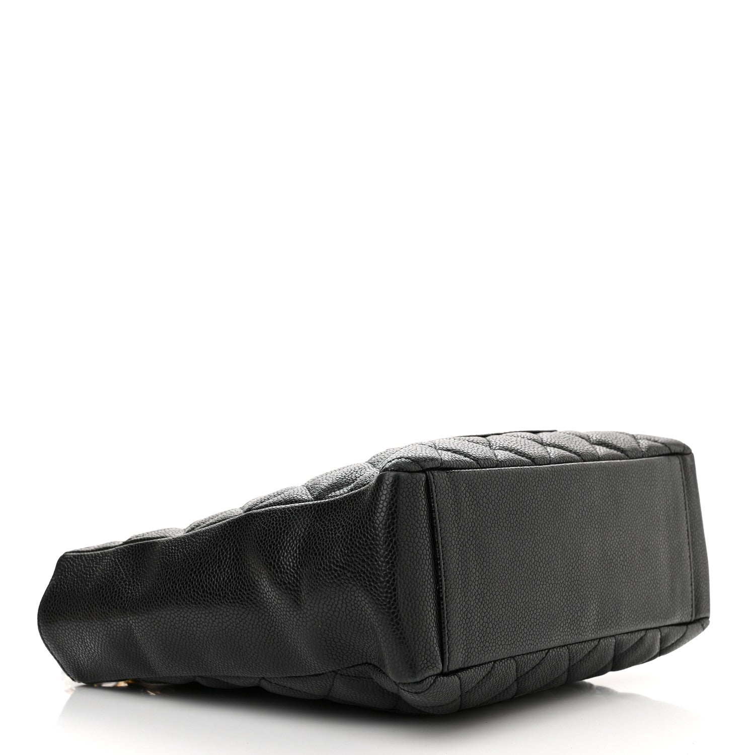 Chanel Caviar Quilted Petit Shopping Tote PST Black 4 of 11