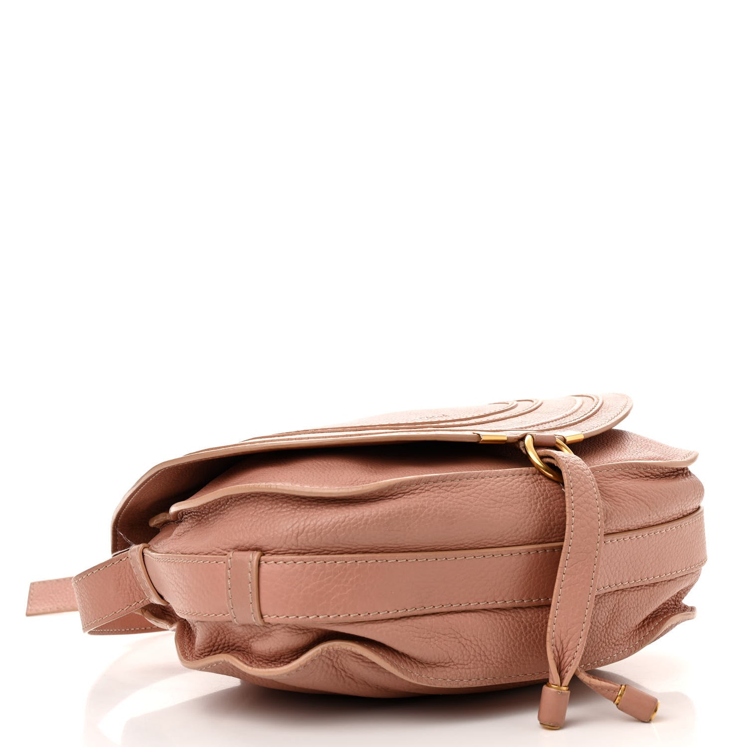 Chloe Calfskin Medium Marcie Round Crossbody Bag Anemone Pink 4 of 19