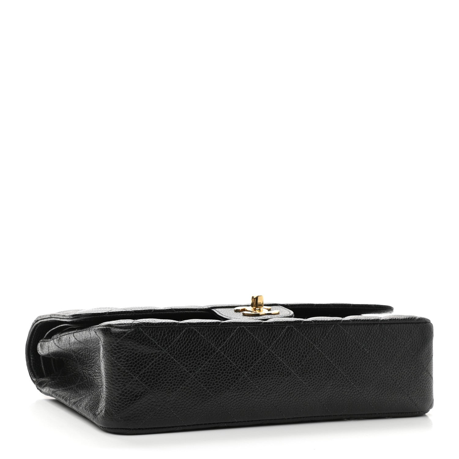 Chanel Caviar Quilted Medium Double Flap Black 4 of 15