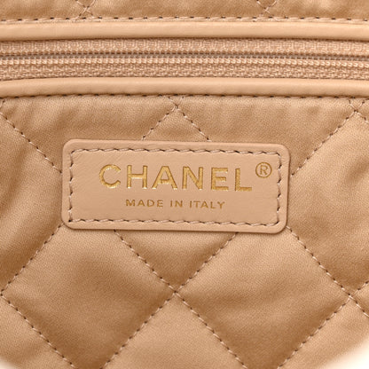 Chanel Shiny Calfskin Quilted Small Chanel 22 White 7 of 11