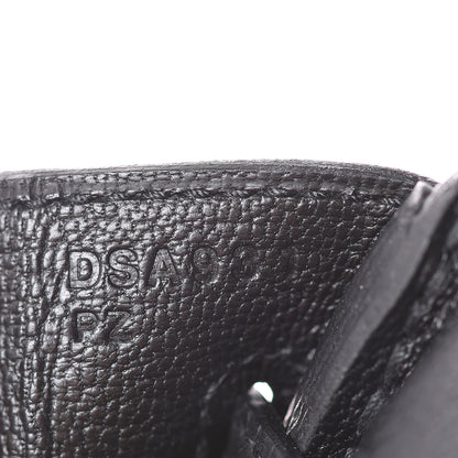 Hermes Togo Birkin 25 Black 27 of 37
