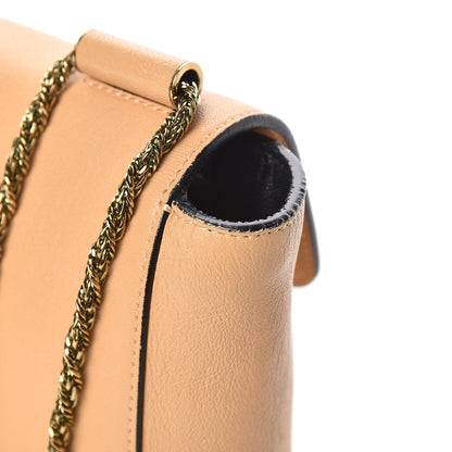 Chloe Goatskin Small Elsie Shoulder Bag Gingerbread 9 of 12