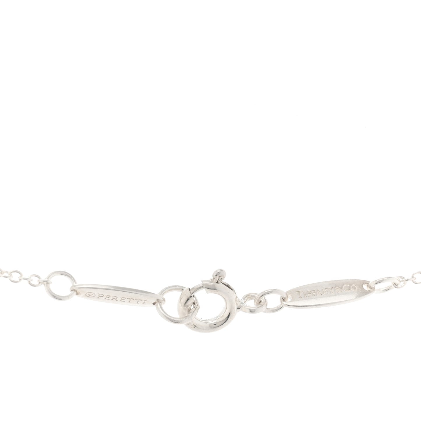 Sterling Silver Elsa Peretti Letter D Pendant Necklace