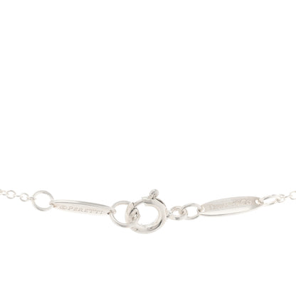 Tiffany Sterling Silver Elsa Peretti Letter D Pendant Necklace 3 of 3