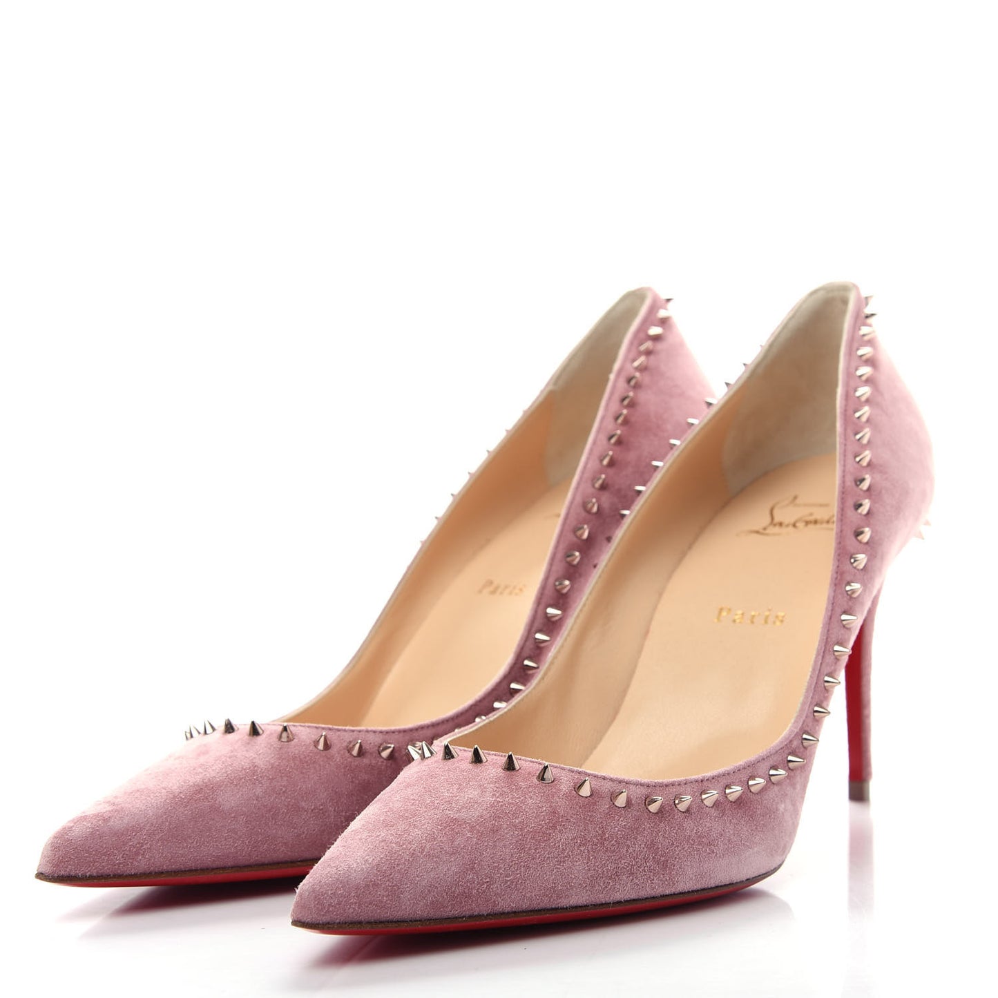 Veau Velours Anjalina 85 Pumps 41 Pink Bronze