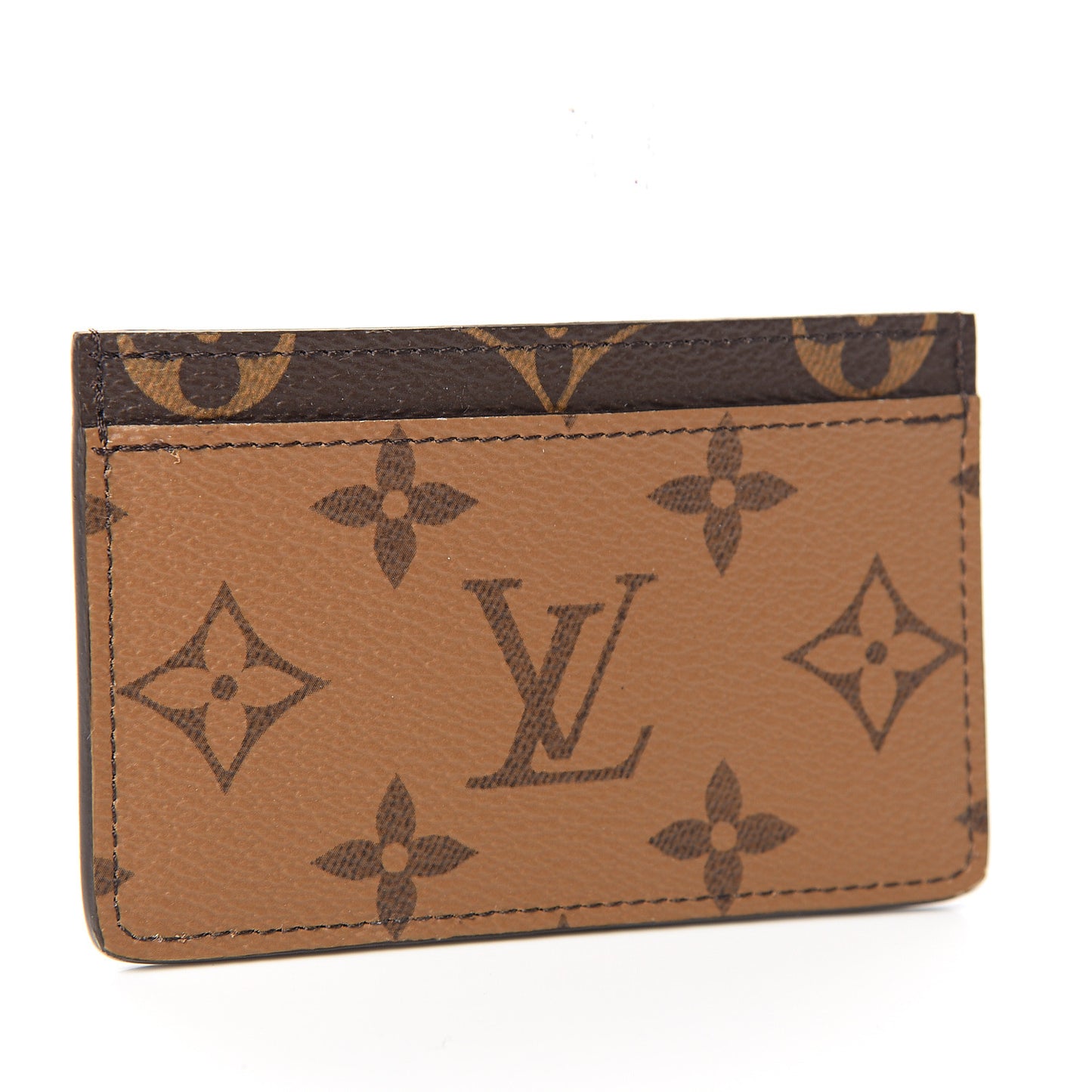 Reverse Monogram Card Holder