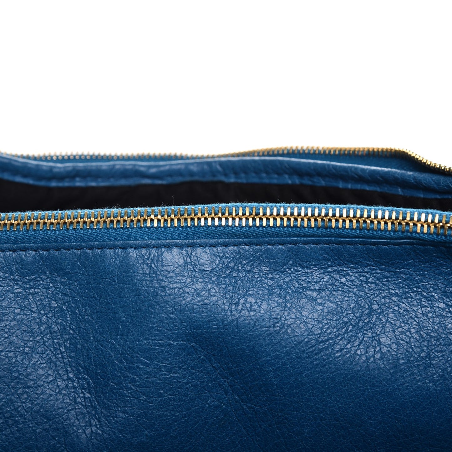 Agneau Medium Blanket Square Tote Bleu De Prusse