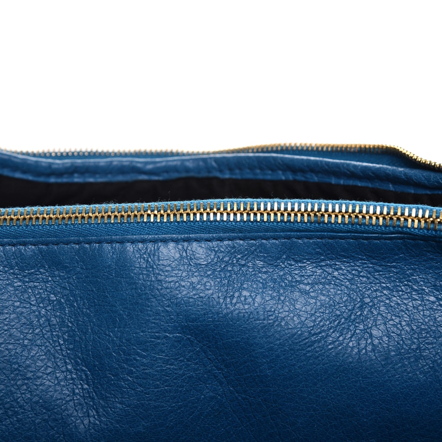 Balenciaga Agneau Medium Blanket Square Tote Bleu De Prusse 10 of 13