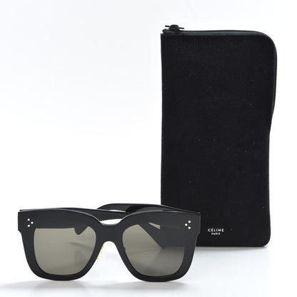 Celine Acetate Kim Sunglasses CL 41444/S Black 7 of 7