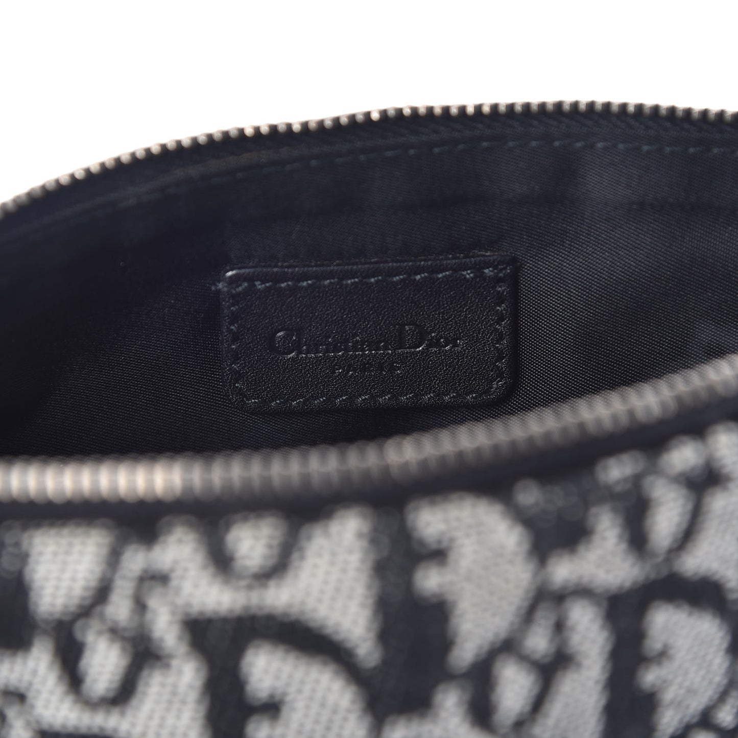 Monogram Mini Saddle Pochette Black