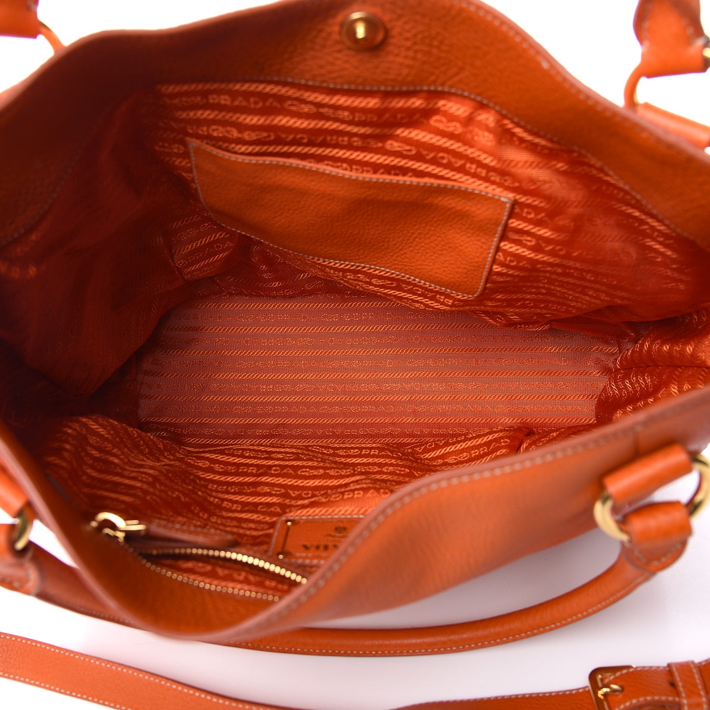 Vitello Daino Tote Papaya