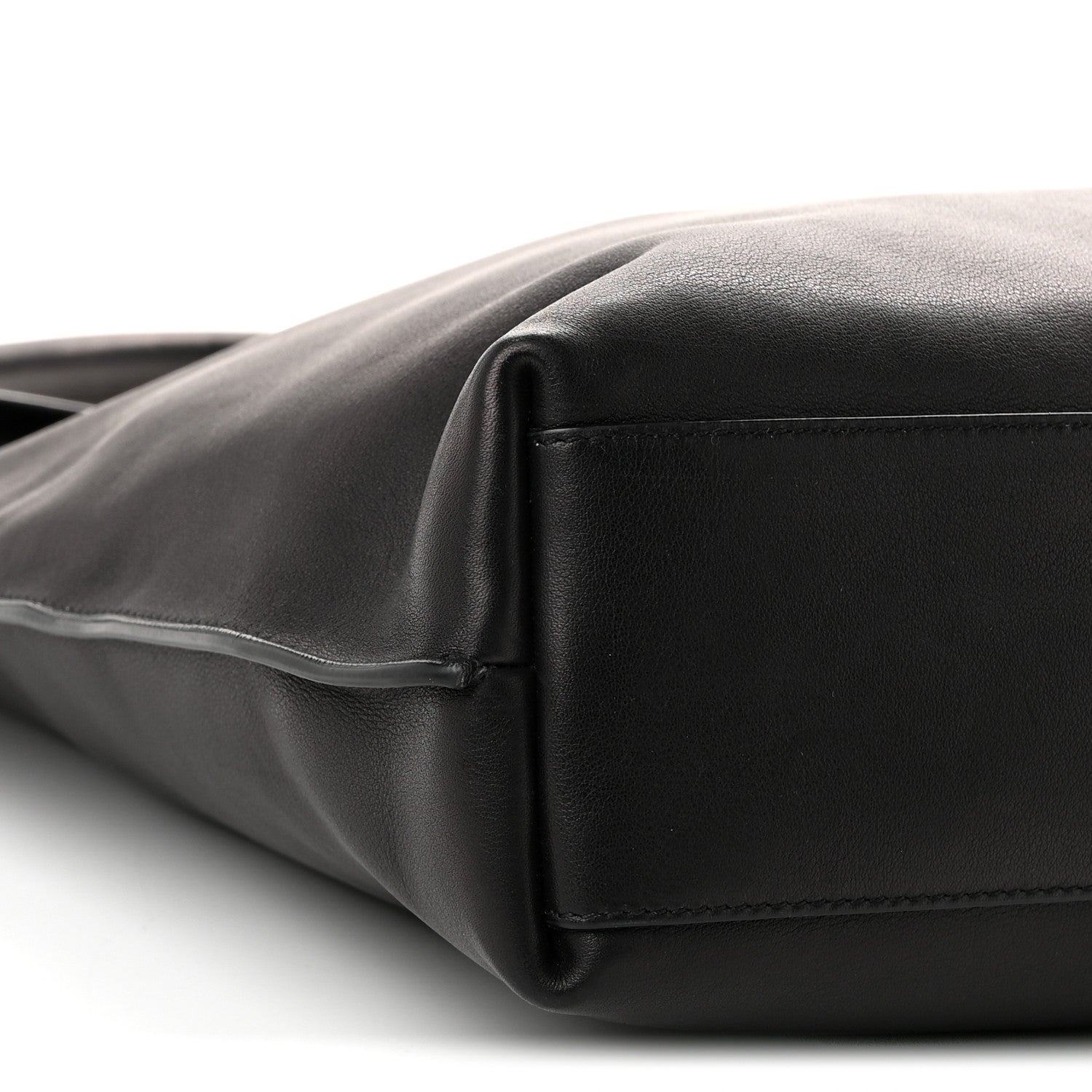 Saint Laurent Calfskin Hobo Black 9 of 10