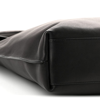 Saint Laurent Calfskin Hobo Black 9 of 10