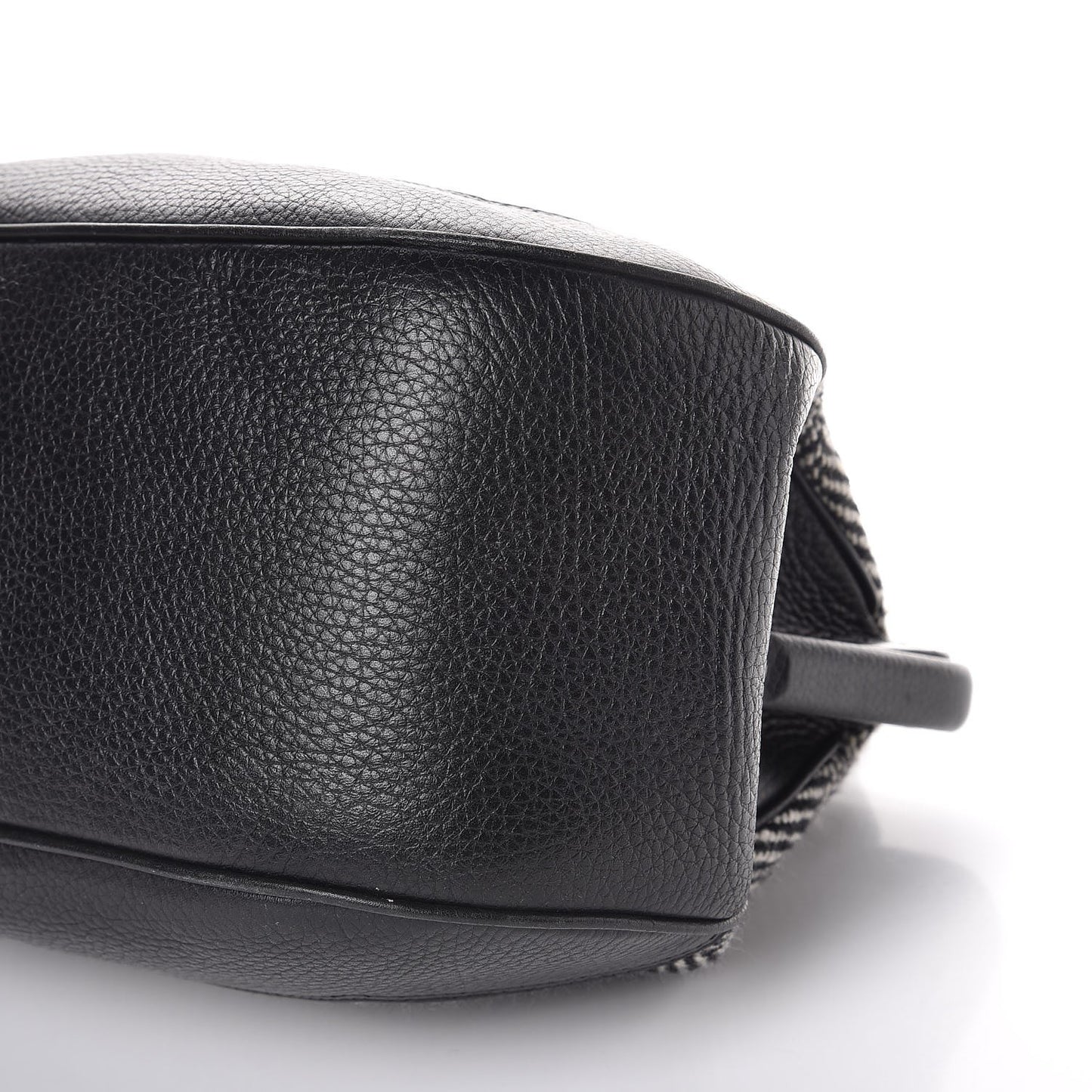 Tweed Frame Handbag Black