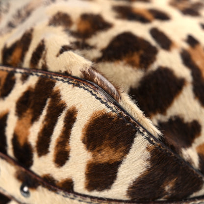 Prada Cavallino Leopard Print Shoulder Bag Avorio 11 of 21