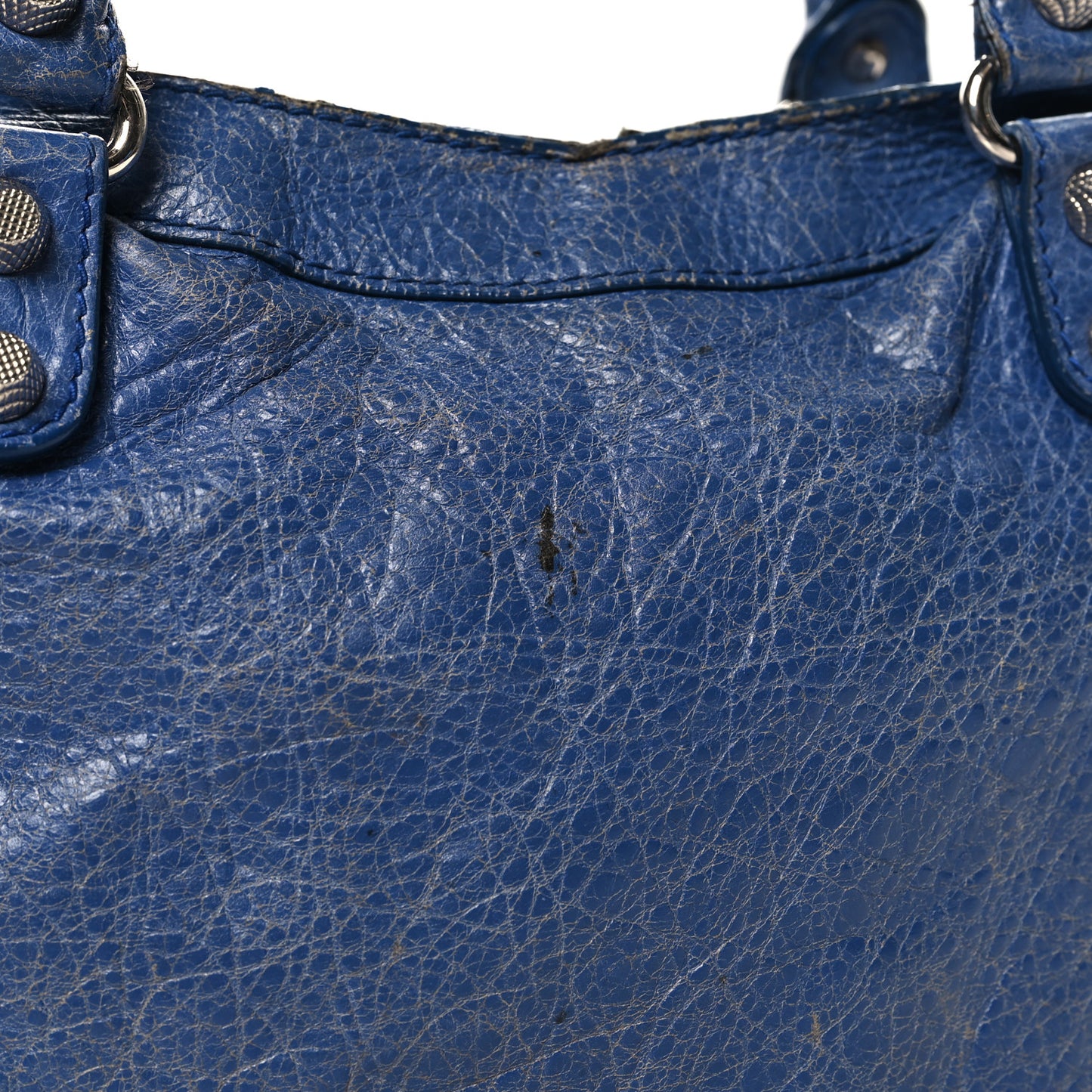 Agneau Giant 12 Silver Hardware Town Bleu Glacier