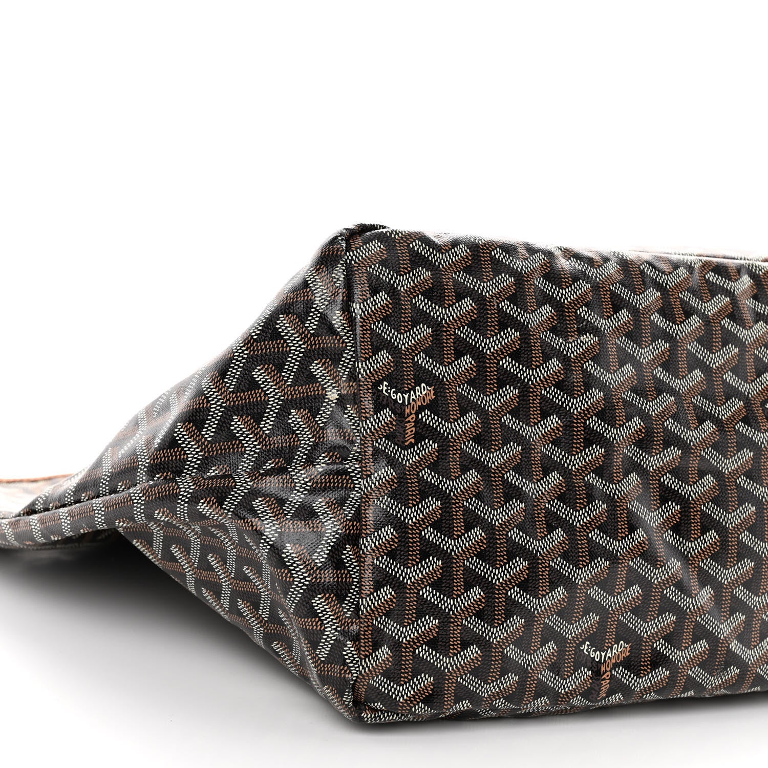 Goyard Goyardine Saint Louis GM Black Gold 9 of 11