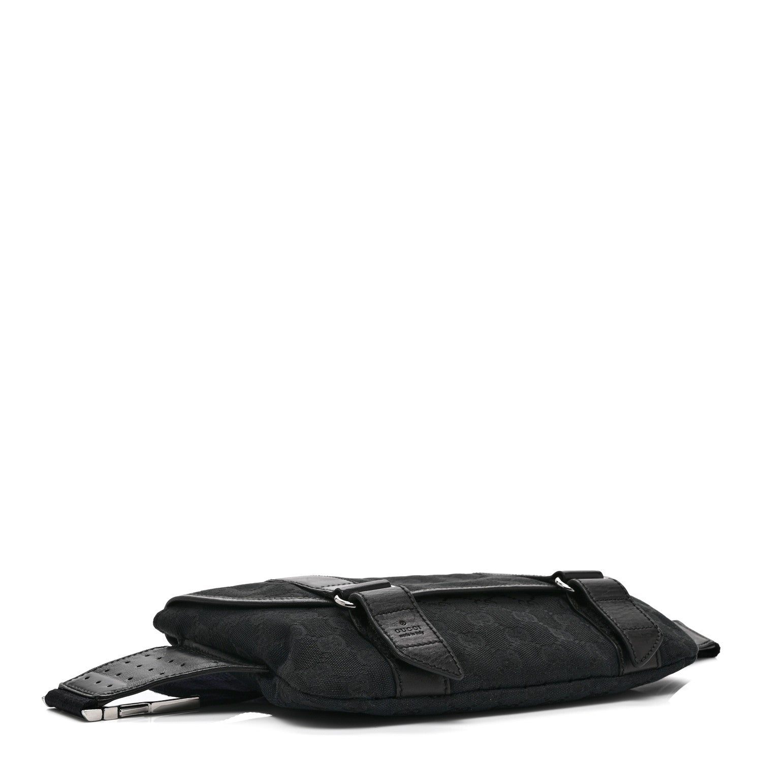 Gucci Monogram Waist Belt Bag Black 4 of 10