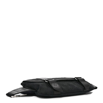 Gucci Monogram Waist Belt Bag Black 4 of 10