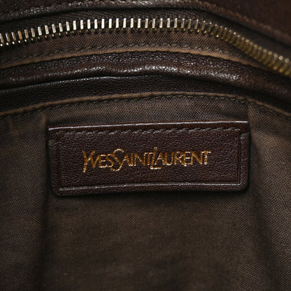 Saint Laurent Sheepskin Small Cabas ChYc Dark Brown 7 of 7
