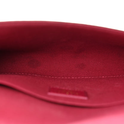 Louis Vuitton Monogram Pochette Felicie Chain Wallet Fuchsia 6 of 18