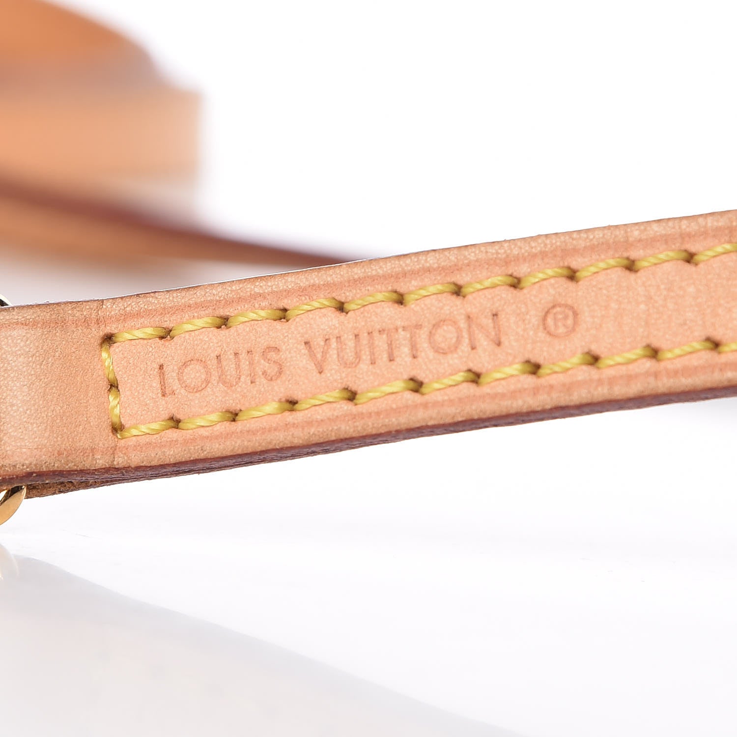 Louis Vuitton Vachetta Long Shoulder Strap VVN 3 of 5