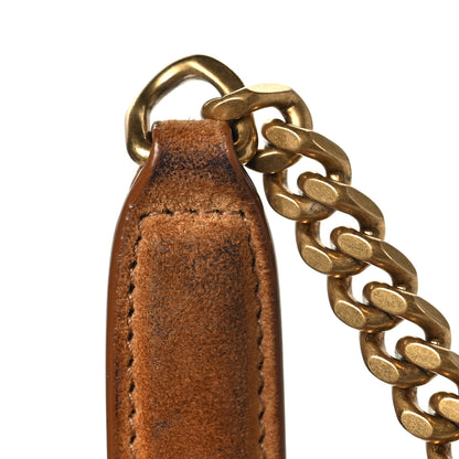 Saint Laurent Denim Quilted Small Loulou Puffer Monogram Chain Satchel Blue Cinnamon 11 of 11