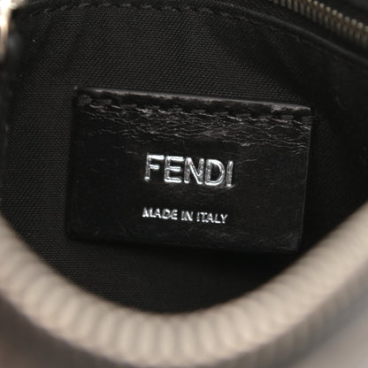 Fendi Vitello Century Bi-Color FF 1974 Embossed Messenger Maya Black 6 of 8