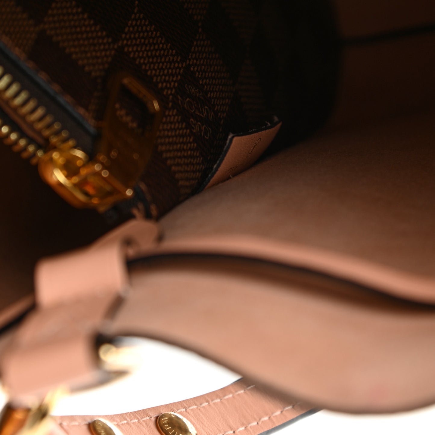 Damier Ebene Neonoe MM Venus Pink