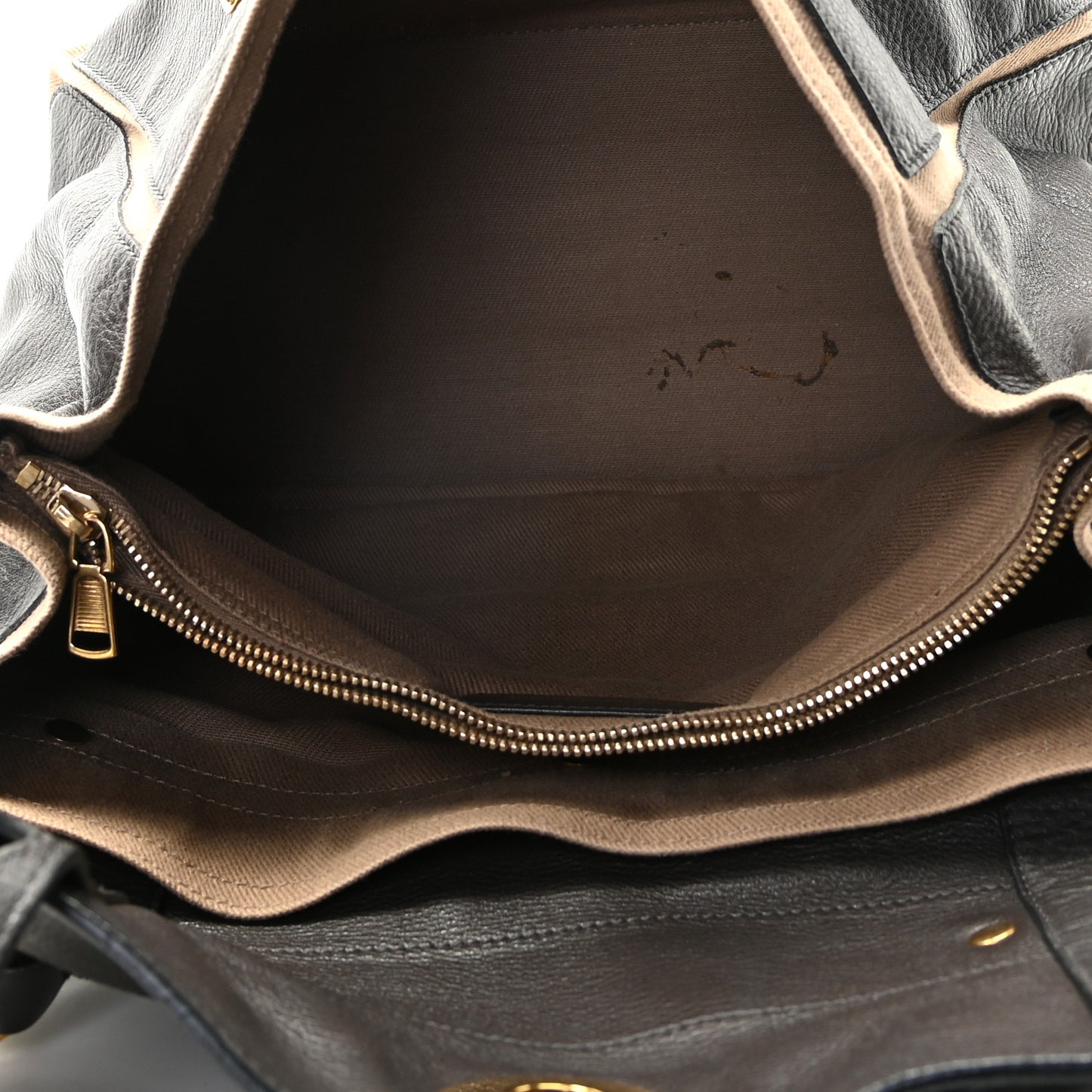 Calfskin Canvas Medium Muse Two Black