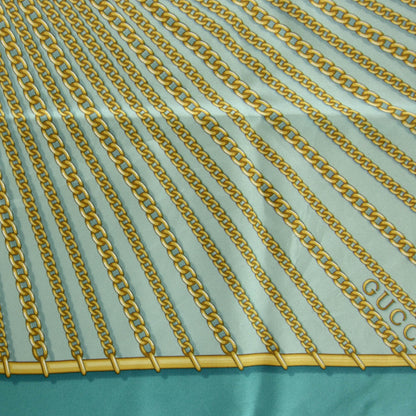 Gucci Silk GG Chain Scarf 1 of 5