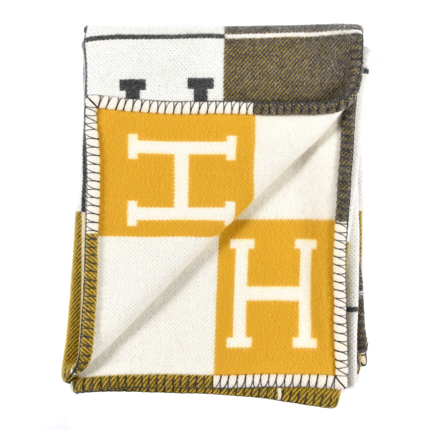 Wool Cashmere Avalon III Blanket Gris Soleil