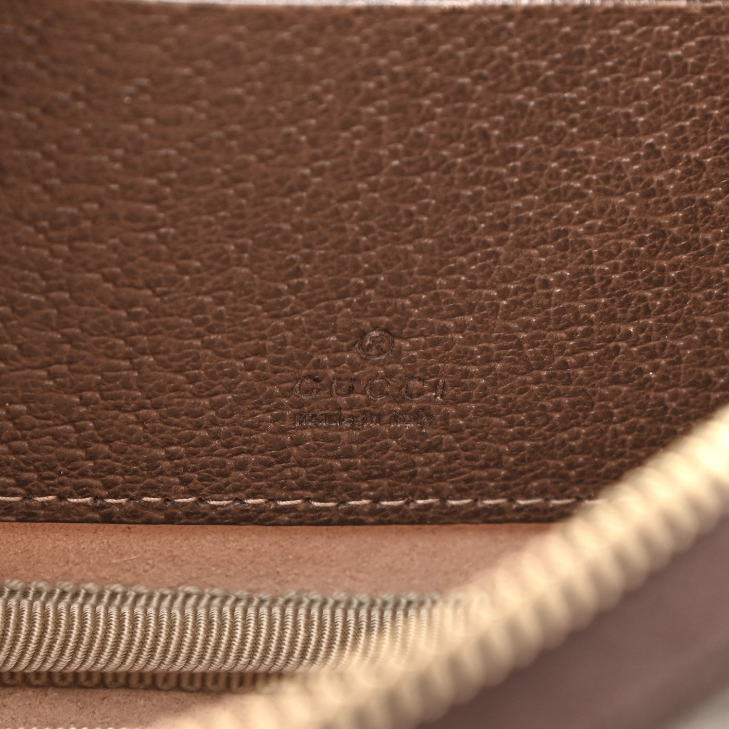 Gucci GG Supreme Monogram Ophidia Belted iPhone Case 85 34 Dark Brown 5 of 9