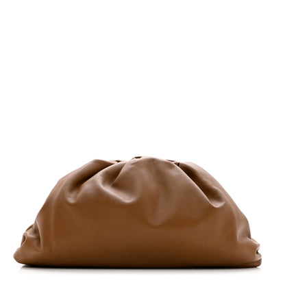 Bottega Veneta Smooth Butter Calf The Pouch Oversized Clutch Cammello 1 of 7