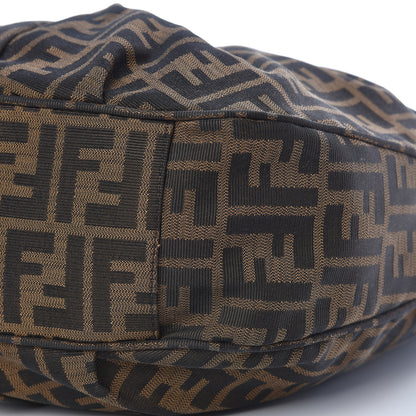 Fendi Zucca Patent Mia Hobo Tobacco 10 of 15