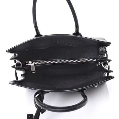 Saint Laurent Grained Calfskin Baby Sac De Jour Souple Black 4 of 4